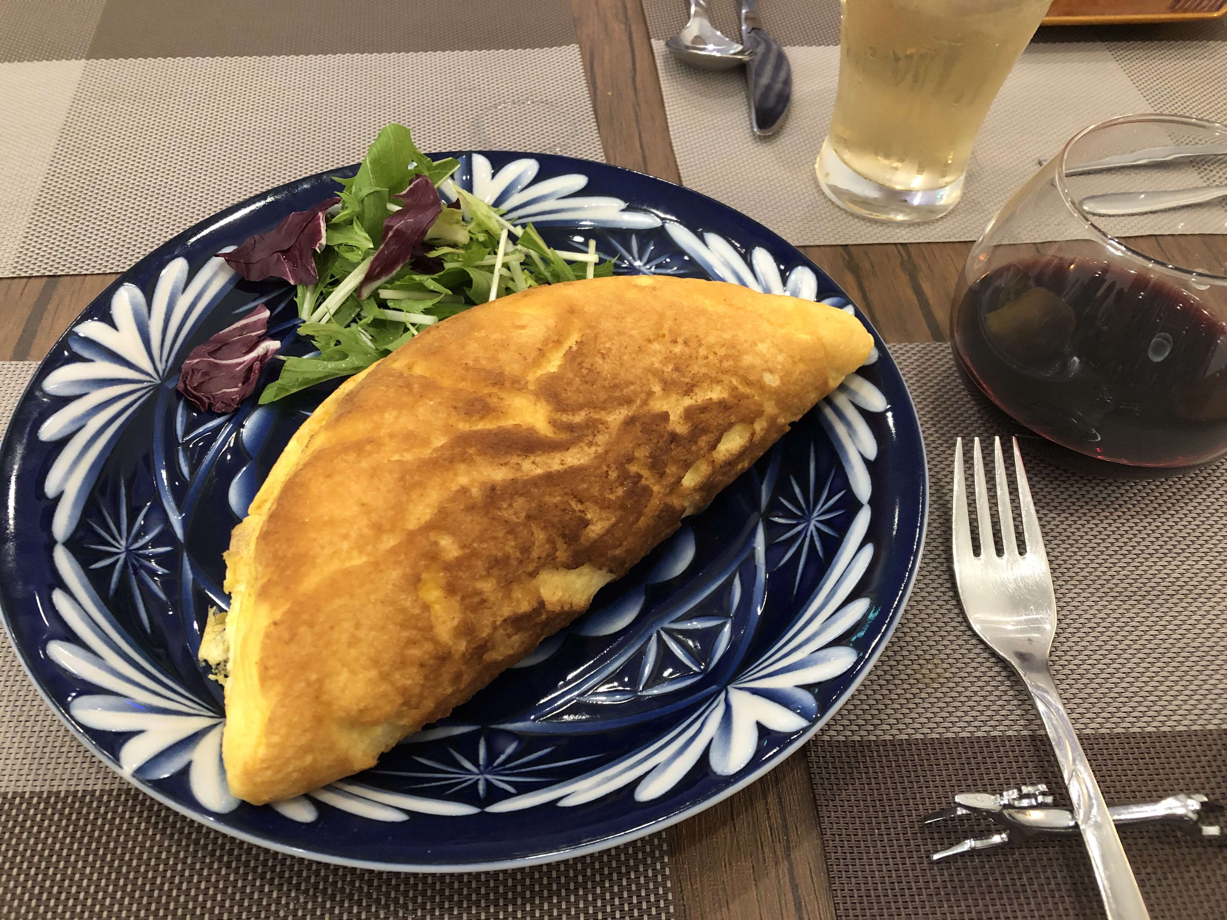 秘密のモンサンミッシェル風オムレツ