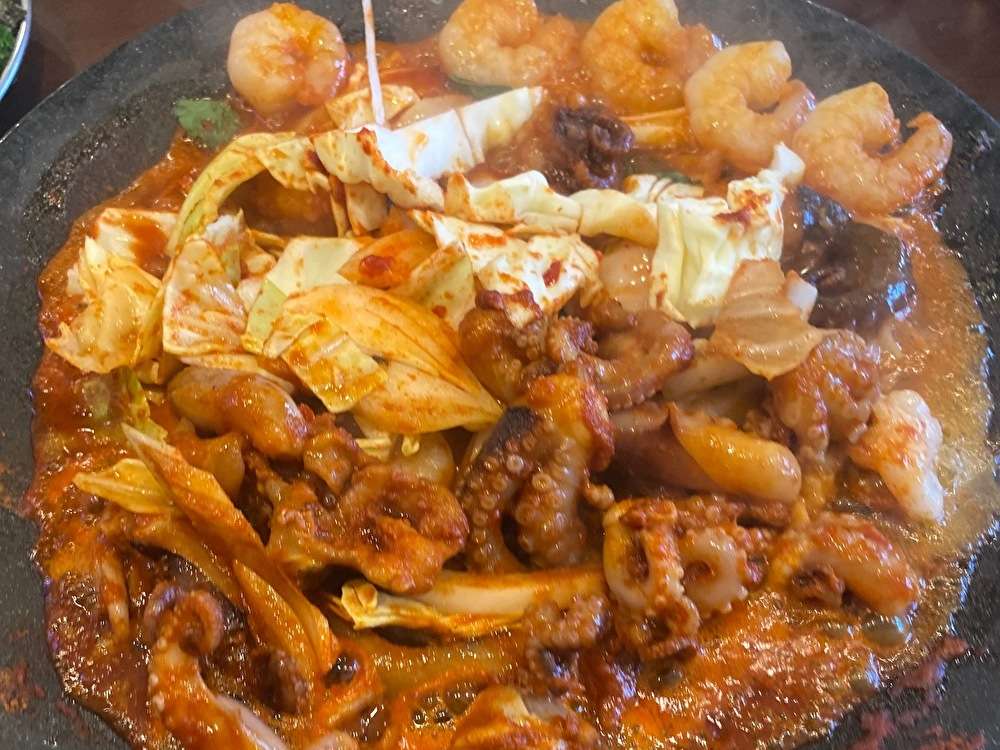有名店チュクミドサで大満足のチュクミ体験